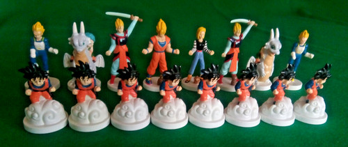 Statuine originali plastica - in,