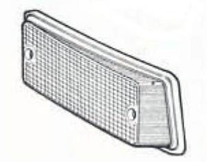 Lente trasparente fanale - trasparente,
