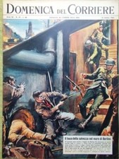 La Domenica del Corriere 18 Ottobre 1964 Muro Berlino Ufo Mezzadro Castrocaro Tv