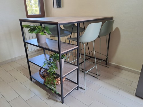 Tavolo alto per sgabelli h - tavolo, sgabelli,