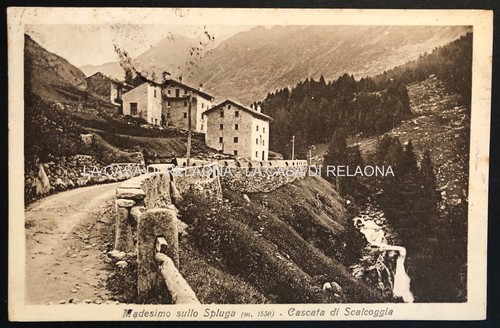 Cartolina madesimo sullo - madesimo,