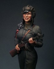  Resina non verniciata 1/16 120mm femmina 2162Y #