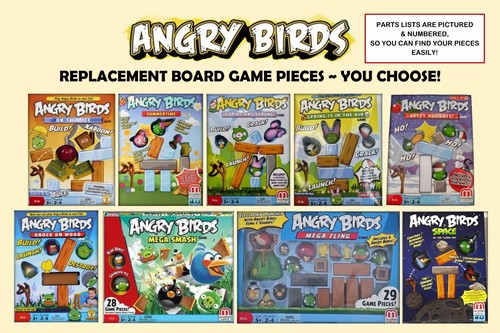 Angry birds game parts - angry,