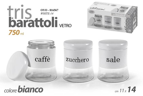 Set barattoli sale zucchero - sale,