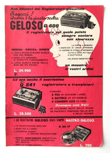 Pubblicita geloso - pubblicita',