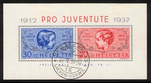 Svizzera 1945 pro juventute - pro,