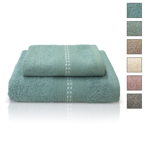 Asciugamani bagno set in - set, 1+1