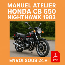 Manuel atelier honda 650 - honda, cb