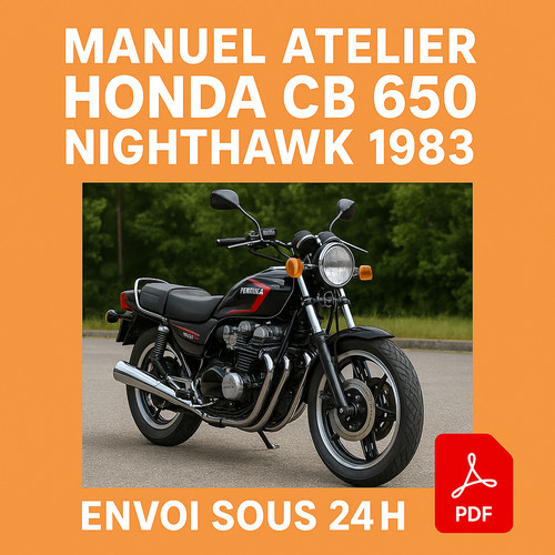 Manuel atelier honda 650 - cb,