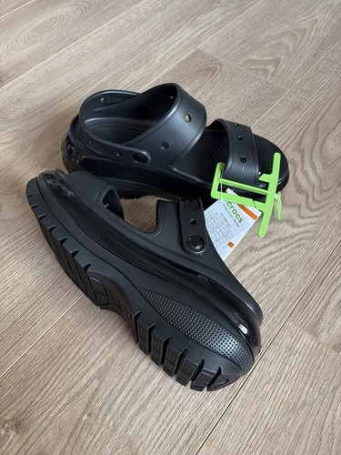 Sandali crocs neri mega - crocs,