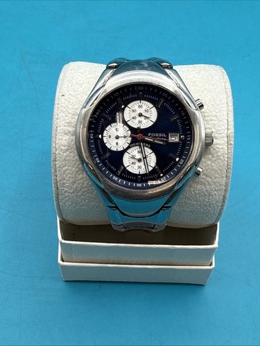 Orologio uomo fossil blu - orologio,