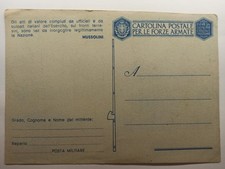 Cartolina Postale per le Forze