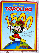 Topolino 1500, targa metallica