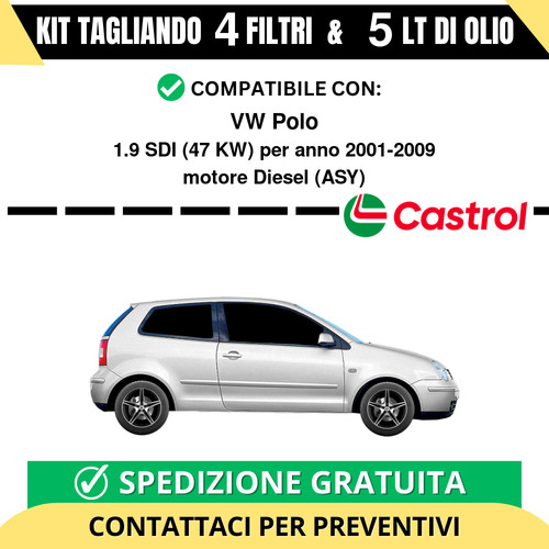 Tagliando per polo 9 - vw,