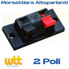 Morsettiera 2 poli per