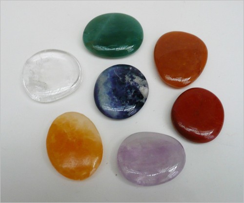 Set pietre per chakra ref - set,