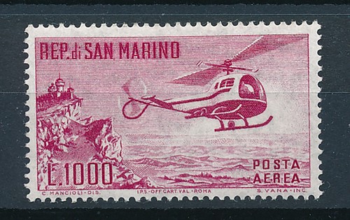1961 san marino posta - san,