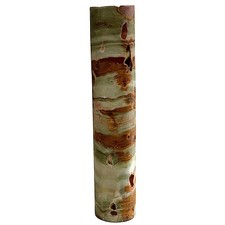 Lampada da Tavolo in Onice Verde Interior Design Pietra Naturale Art Home H 60cm