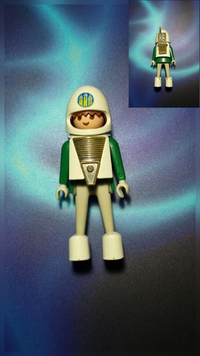 Playmobil espace vert blanc - playmobil,