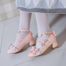 Womens Lolita Bowknot Mary