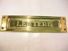 BU-1BA4-025 BUCALETTERE ottone