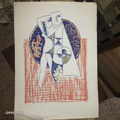 Incisione serigrafia firmata - serigrafia,