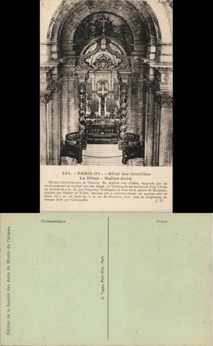 Cpa paris hôtel des - paris,