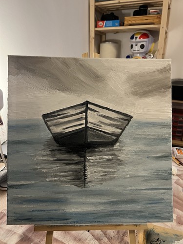 Quadro dipinto mano olio - quadro, su