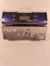 iHome Modello iH16 iPod Docking Station Sveglia Impianto Stereo con Cavo VIOLA