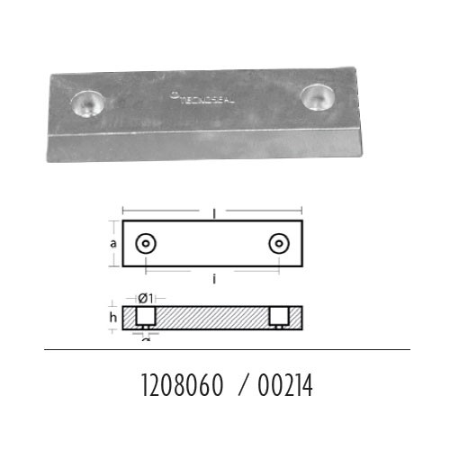 Tecnoseal 00214 anodo - tecnoseal,