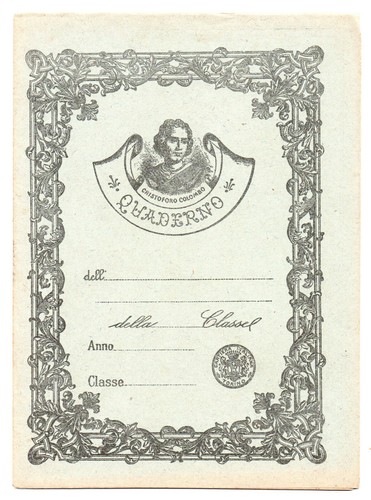 Quaderno epoca anni 30 - d'epoca,