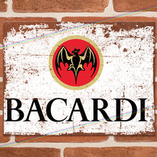 BACARDI Insegne Metallo Uomo
