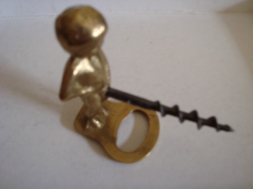 Cavatappi ottone putto - ottone, bambino