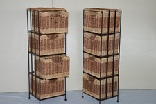 Cassettiera rattan mobile - rattan,