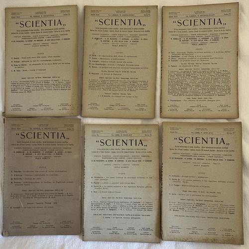 Scientia rivista - scientia,