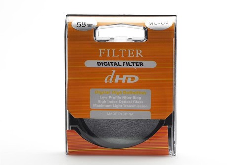 Filtro multi strato 58mm hd - filtro,