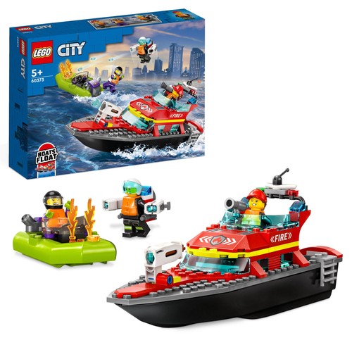 Lego 60373 city fire barca - city,