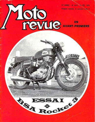 Moto revue rivista 1969 - rivista, 15/02/1969