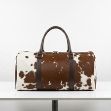 Borsone in vera pelle di mucca