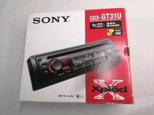 Stereo Autoradio Hi Fi Cd SONY Cdx-Gt31u SOLO SCATOLA E Manuali