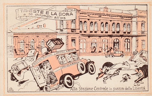 Trieste bora stazione - -,