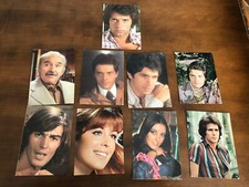 9 Foto attori di fotoromanzi degli anni '80 con autografo