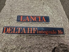 Original Emblem Lancia Delta
