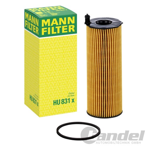 Filtro olio mann hu831x per - olio,