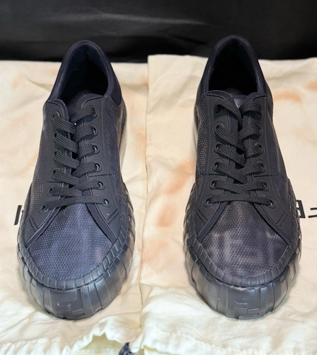 Sneakers stringate fendi - stringate, nere