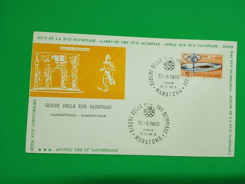Fdc olimpiadi roma 1960 - roma,