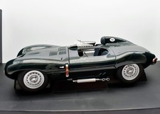 Modellino auto art 1:18 Jaguar D type verde autoart modellismo statico diecast