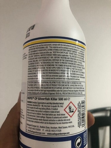 Silverfish killer spray - cp,