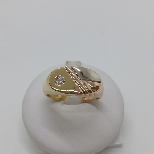 Anello uomo oro giallo - anello, in