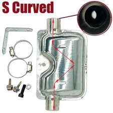 Tubo Scarico 24mm Silenziatore